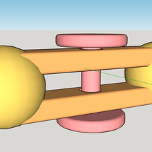 planeta dupla rotatorio vários gira a rotação 3d print model - Mito3D