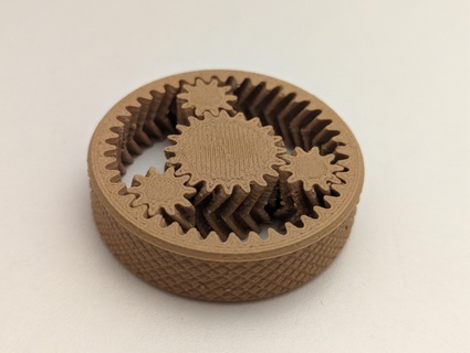 planetary gear fidget toy Game gears gearbox 3d print model - Mito3D