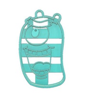 plankton cookie cutter spongebob squarepants fondant tool 3d print model - Mito3D