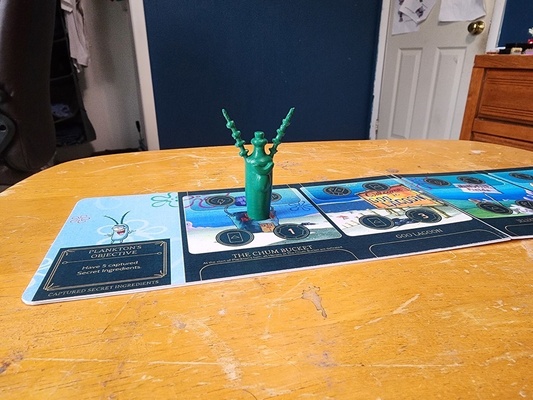 plankton bewegung bösartig homebrew spiel brettspiel brettspiele tafel kumpel eimer disney spongebob schwammkopf schwamm bob schurke spielzeug spielzeuge spielset zubehör 3d print model - Mito3D