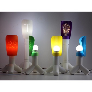 planl aydınlatma 19d masa lambası Lamba terapist 3d print model - Mito3D