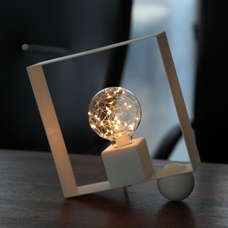 planl Mono Licht Quadrat Tischlampe Lampe Beleuchtung 3d print model - Mito3D