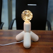 planl mono luce tavolo lampada 3d print model - Mito3D
