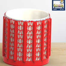 plante Orient mosaïque conception vase pot arabe déco 3d print model - Mito3D