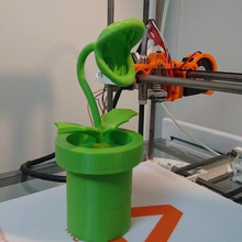 planta piranha vários mario luigi 3d print model - Mito3D