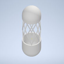 plante pot capsule 3d print model - Mito3D