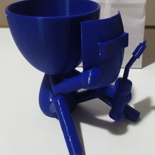 plant pot robert welder 3d print model - Mito3D