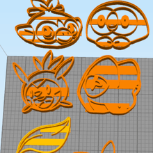 plant starters cookie cutters home pocket monster pokemon anime cutter sharp bulbasaur snivy grookey chikorita turtwig treecko rowlet chespin 3d print model - Mito3D