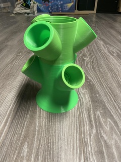 Pflanze Turm stapelbar Pläne wachsen 3d print model - Mito3D