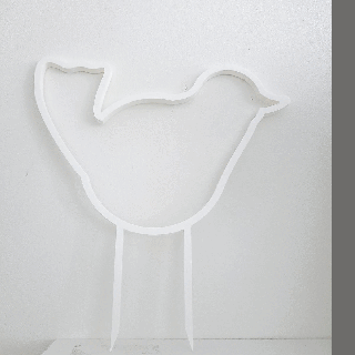planta maceta conducción trepador forma pájaro hogar casa plantador accesorios decoración 3d print model - Mito3D