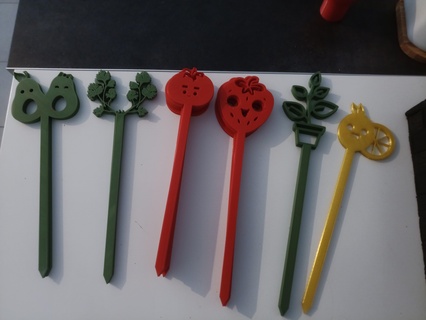 Pflanze Tutor verschiedene Gemüse Garten Obst Zitrone Tomate 3d print model - Mito3D