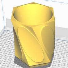 Pflanze Vase Mode 3d print model - Mito3D