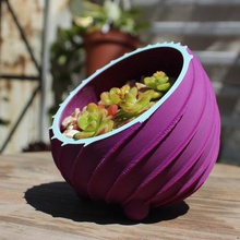 planteur - candy modèle la maison decore succulente vase pot mignon plantes bureau de jardin conception art jardinière 3d print model - Mito3D