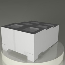 planter home living room 3d print model - Mito3D