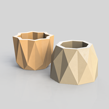 fioriera vaso fiori 3dprint siliconemold muffa calcestruzzo 3d print model - Mito3D