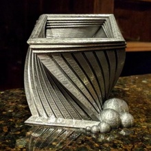 Pflanzer Vase 3d print model - Mito3D