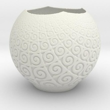 planter pot flowerpot 3d print model - Mito3D