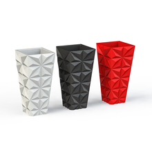 planter vase flowerpot 3dprint siliconemold mold concrete 3d print model - Mito3D