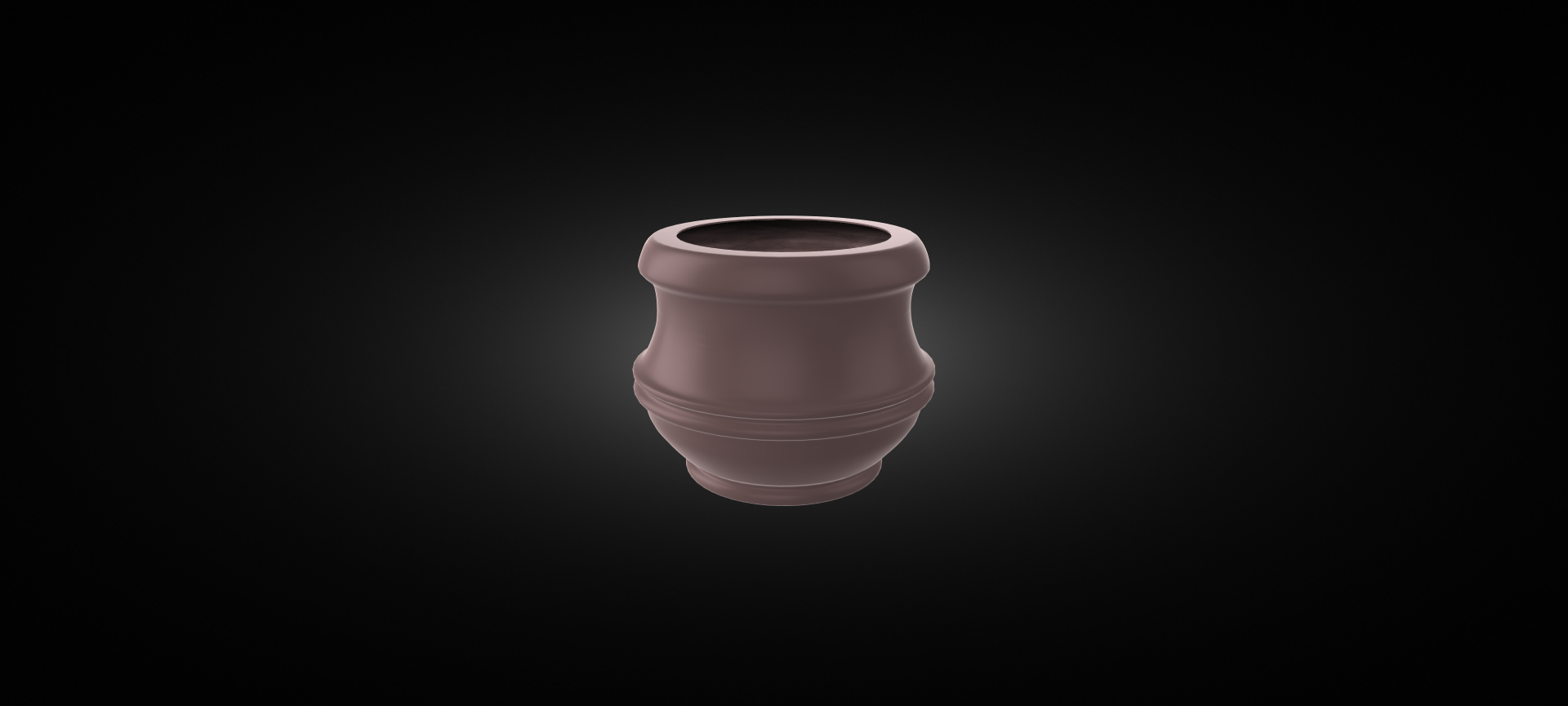 planter square urn 3d printing stl 3D print model - Mito3D