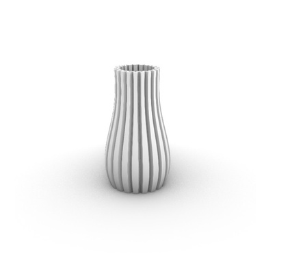 fioriera 017 vaso fiori 3d print model - Mito3D
