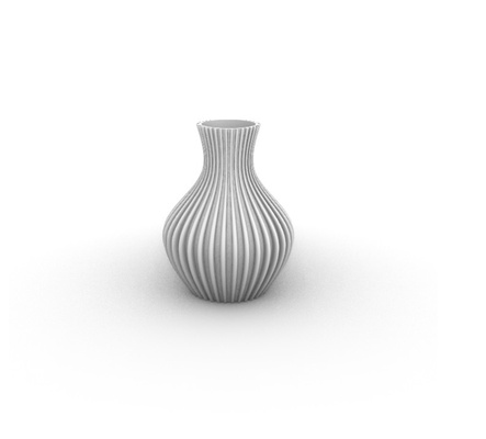 fioriera 019 vaso fiori 3d print model - Mito3D