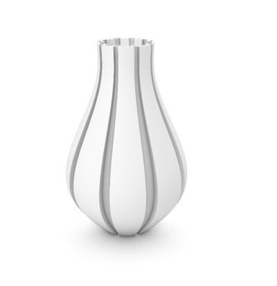 fioriera 04 vaso fiori 3d print model - Mito3D