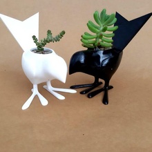 planter bird 3d print model - Mito3D
