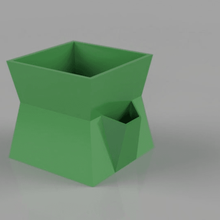 fioriera nascosto serbatoio d'acqua casa office 3d print model - Mito3D