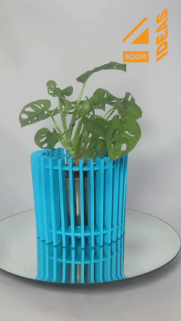 ekici tencere 2 lazer kesmek stil ev 3d Yazdır basılı baskı bitki bitkiler Bahçıvanlık 3D print model - Mito3D