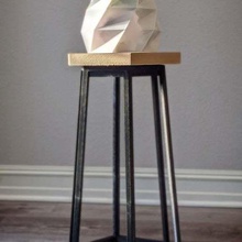 planter table decorative end 3d print model - Mito3D