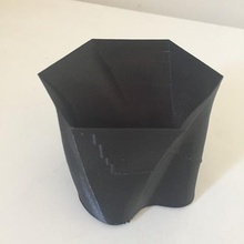 fioriera mk 6 casa brahmabeej La stampa 3d vaso 3d print model - Mito3D