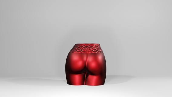 fioriera de natiche femme impressione 3d file stl giardini eccentrico torso usine pentola vaso corpo 3d print model - Mito3D