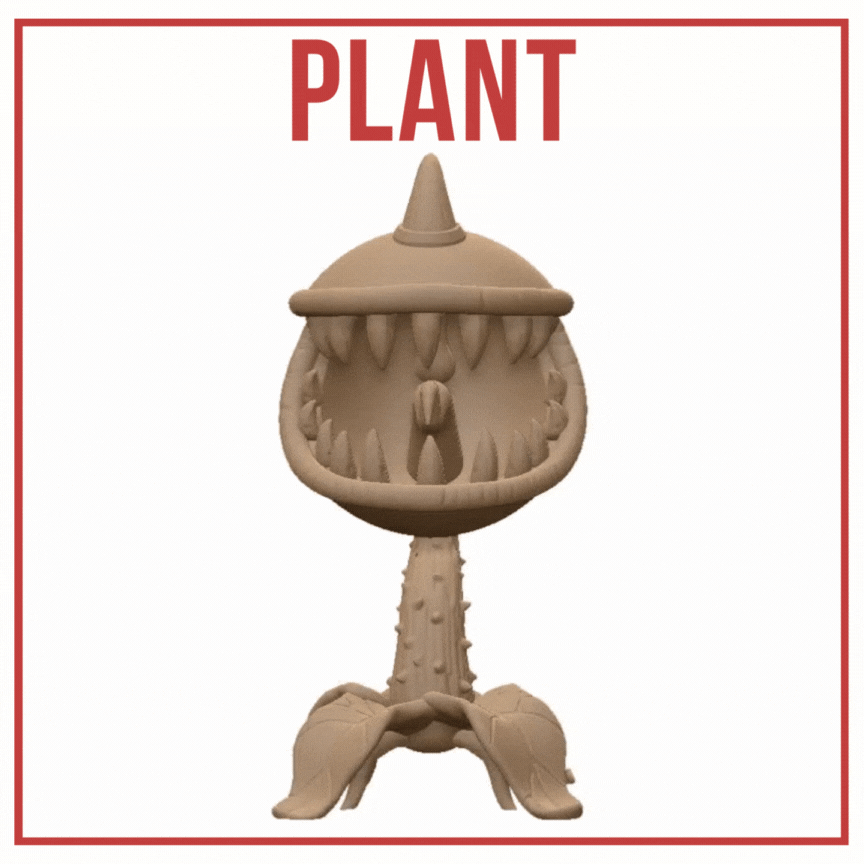bitkiler zombiler bitki video oyun strateji savunma ayçiçekleri popcap oyunlar Ayarlamak kuleler Bahçe Cuma macera kule 3D print model - Mito3D