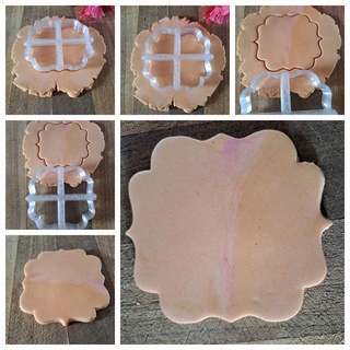 placca 2 madre giorno biscotto frese argilla incinta mamma 3d print model - Mito3D