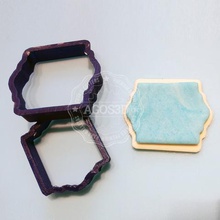 plaque cookie cutter cookie cutting plate fondant retro vintage home kitchen biscuit 3dprint cookiecutter cooky dining 3d printing cakes printable kitchenware biscuits luncheon dwelling ginger gingerbread house household keyhole