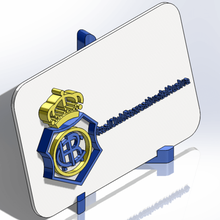 placa de real club recreativo huelva a arte futebol escudo 3d print model - Mito3D