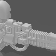 plasma cannone pesante armatura 3d print model - Mito3D