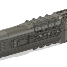 plazma top v2 tabanca model demiryolu ölçek bilimkurgu uzay gemisi Küçük kule silah 3d baskı Kitbash çizik 3d print model - Mito3D