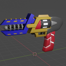 plasma arma fogo 3d print model - Mito3D