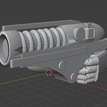plasma pistola 3d print model - Mito3D