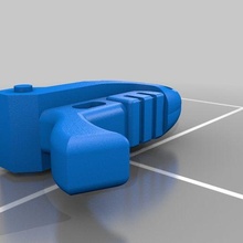 plazma tabanca okul haydut satış elemanı 3d print model - Mito3D
