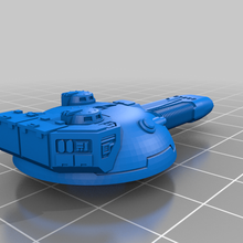 plasma turrets fallen blade tank game epic30k epic scale horus heresy toy 3d print model - Mito3D
