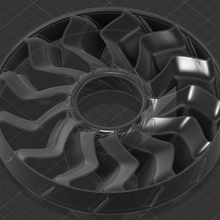 plasma vortex blade fan - major hardware noctua mod competition entry computer 3d print model - Mito3D
