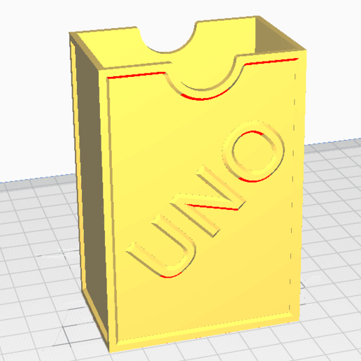 bir plastik kutu harf oyun mektuplar kutusu 3D print model - Mito3D