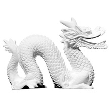 plastic dragon art 3d print model - Mito3D