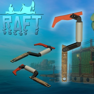 plastic hook raft Art raft hook raft raft hook raft hook videogame raft raft game raft hook cosplay  3d print model - Mito3D