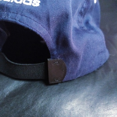 plastic to cover broken seam cap snapback hat repair fix style recycle 3d print model - Mito3D
