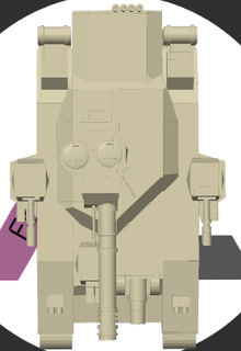 plastik savaşlar tank 9 oyuncak Ordu asker savaş patron komutan 3d print model - Mito3D