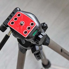 plate mount tripod continent a1 simple gadget head camera 3d print model - Mito3D