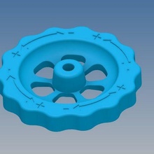 plateau ajustement roue 3d print model - Mito3D